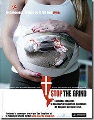L'affiche de la campagne "Stop The Grind"